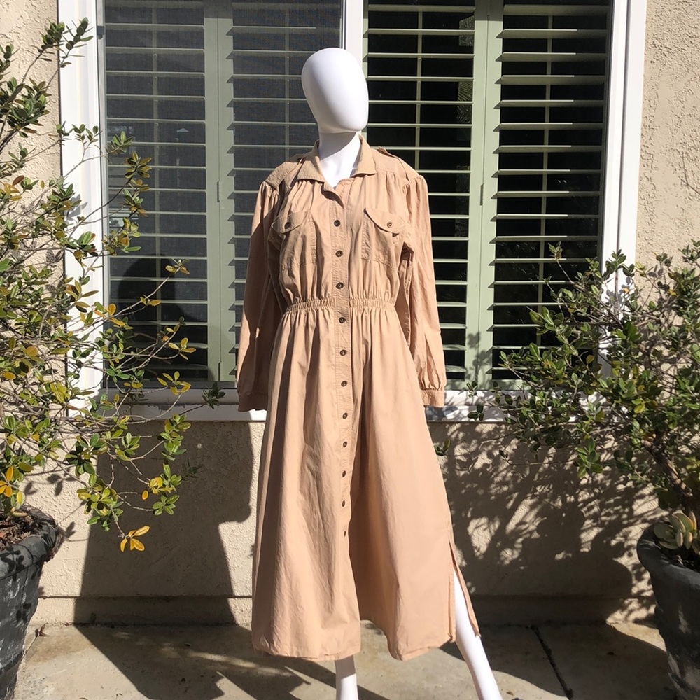 Vintage S.G.Gilbert Maxi Trench Dress/Coat
